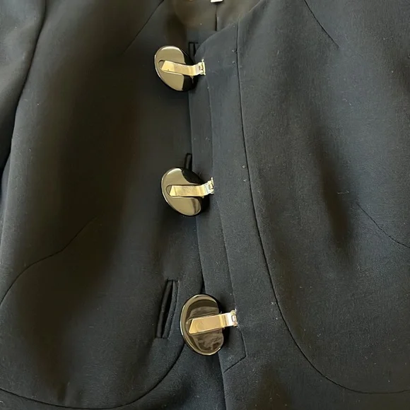Emporio Armani made in Italy black blazer size 10